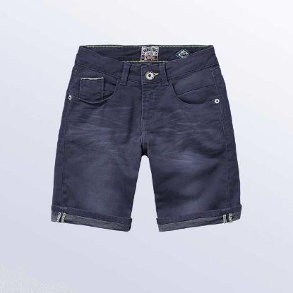 Picture of Black Cargo Shorts for Men